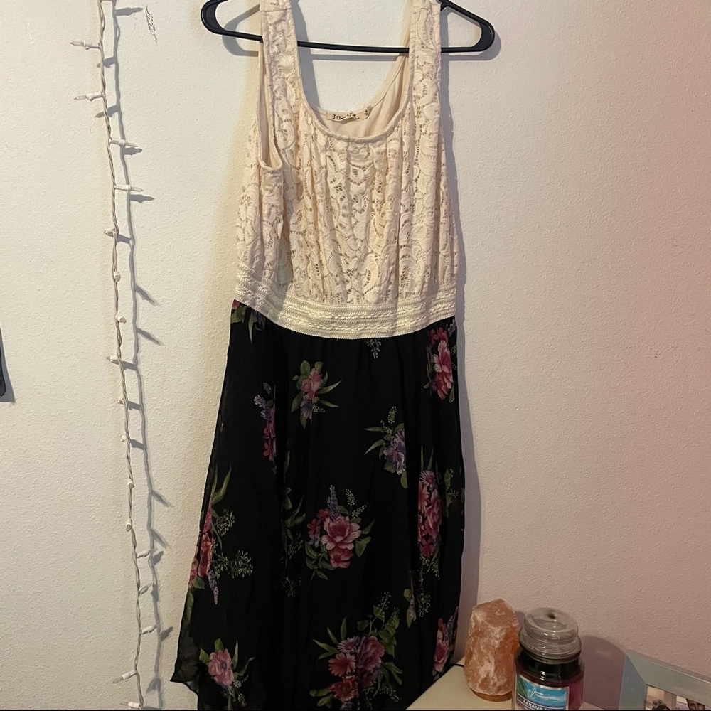 Plus Sized Floral Dress